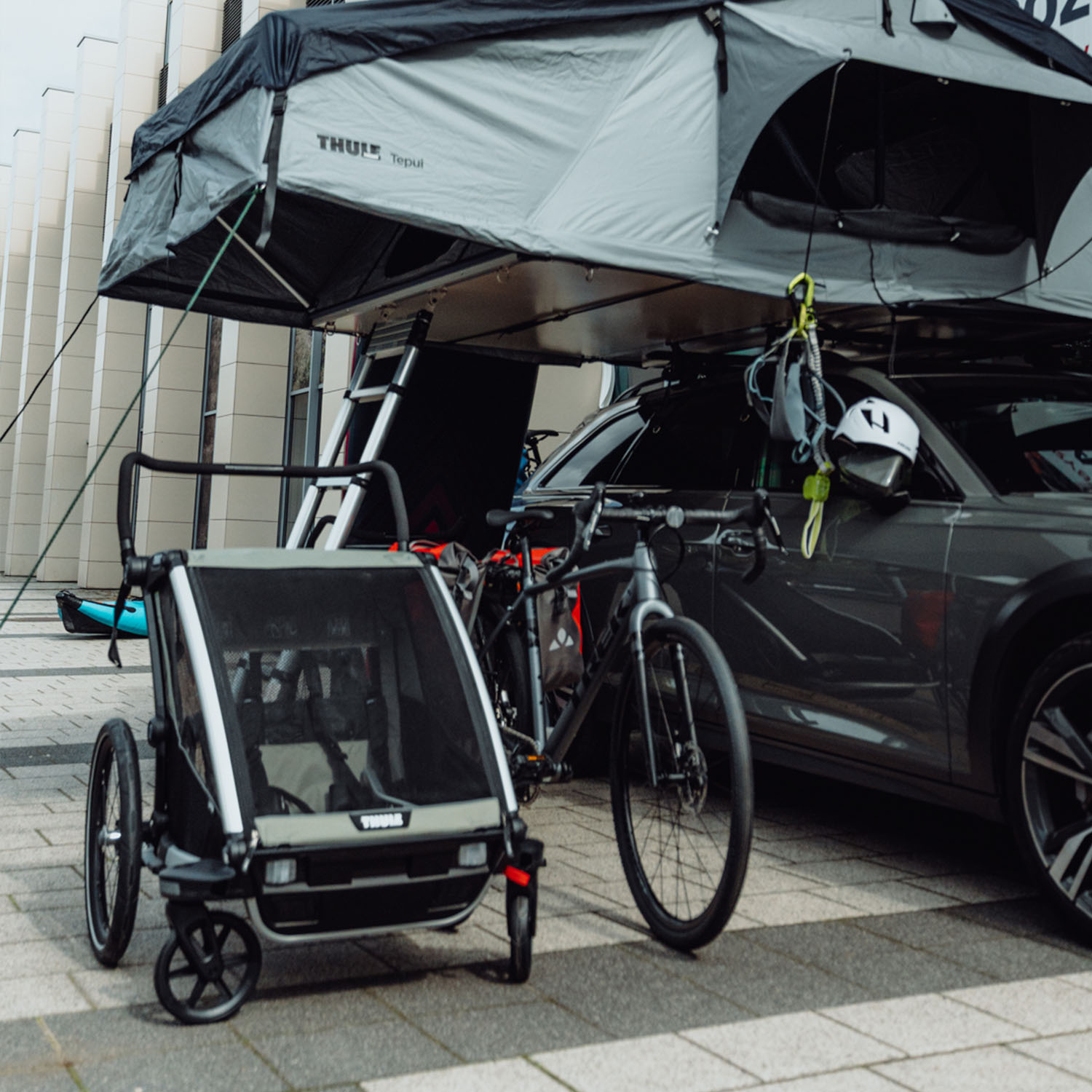 Przyczepka rowerowa, podwójna Thule Chariot Lite 10511 - obrazek 2