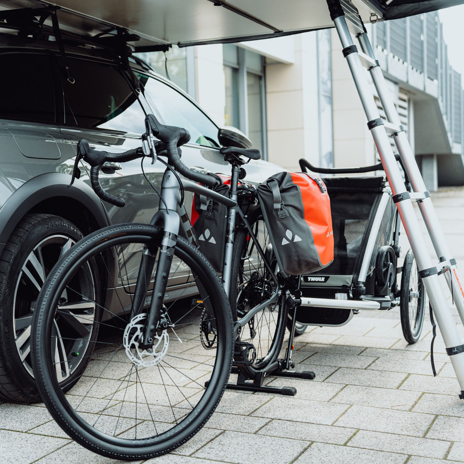 Przyczepka rowerowa, pojedyncza Thule Chariot Lite 10512 - obrazek 4